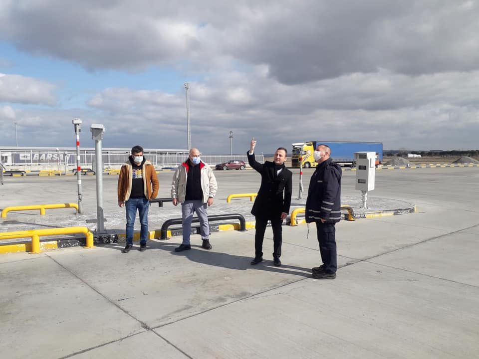 Güngör, TIR Parkında İncelemelerde Bulundu